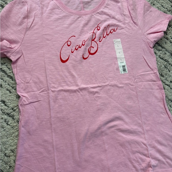 Women's LC Lauren Conrad Short Sleeve Tee (NWT) - Size L - Picture 2 of 3